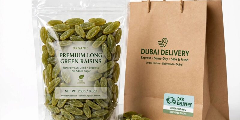 buy green raisins Dubai